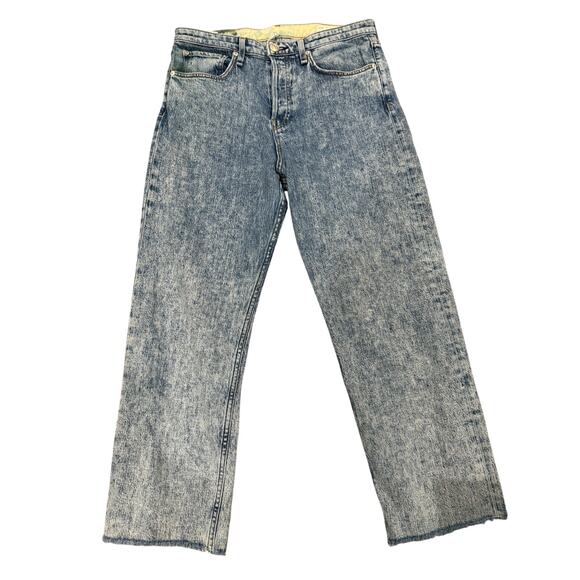 (29) $295 Rag & Bone Maya High Rise Ankle Straight Leg Jeans - Picture 5 of 11